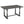 TREXM 6-Piece Dining Table and Chair Set