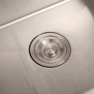 24in Stainless Steel Washing Sink with Faucet Hoses and Drain Head