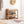 Natural Solid Wood Shoe Bench with High Rebound Sponge Cushion