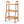 3-Tier Beech Wood Shoe Rack for Premium Storage