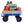 Outdoor Wagon All Terrain Pulling Wood Railing Air Tires Garden Cart