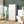 Viviane Contemporary Wood Closet with Hanging Bars and Five Shelves