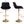 Chrome Footrest and Base Swivel Height Adjustable Mechanical Lifting Velvet Bar Stool, Set of 2