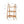 3-Tier Beech Wood Shoe Rack for Premium Storage