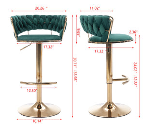 Set of 2 Bar Stools