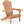 Wooden Outdoor Folding Adirondack Chair Set of 2