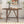 TOPMAX 3-Piece Wood Counter Height Drop Leaf Dining Table Set with 2 Upholstered Chairs