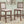 TOPMAX 3-Piece Wood Counter Height Drop Leaf Dining Table Set with 2 Upholstered Chairs