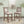 TOPMAX 3-Piece Wood Counter Height Drop Leaf Dining Table Set with 2 Upholstered Chairs