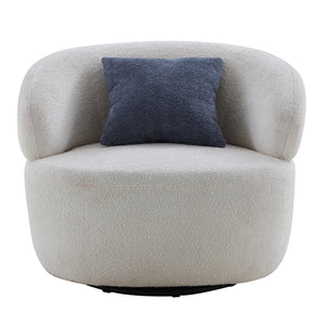 Swivel Barrel Chair Living Room
