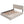 Upholstered Platform Bed with 2 Drawers and 1 Twin XL Trundle