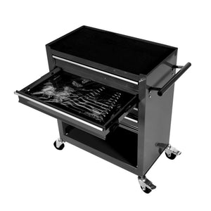 4-Drawer Rolling Tool Box with Tools for Garage and Workshop