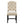 TREXM Retro Style Dining Chair Set with 4 Upholstered Chairs
