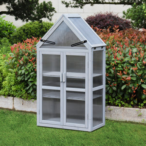 Mini Greenhouse Kit - Outdoor Plant Stand, Small