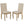 TREXM Set of 2 Dining Chairs