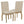 TREXM Set of 2 Dining Chairs