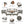 6-Piece All Weather PE Wicker Sofa Set