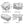 TOPMAX 5-Piece Rattan Patio Sectional Sofa Set