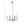 6-Light Contemporary Candelabra Styled Chandelier