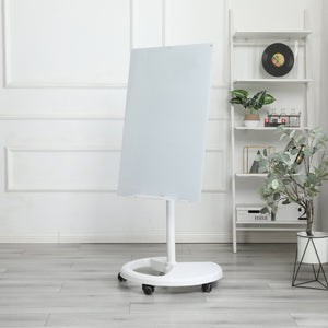 Removable Adjustable Height Tempered Glass Whiteboard
