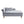 Grey Velvet Chaise Lounge Indoor with Storage & Pillow