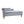 Grey Velvet Chaise Lounge Indoor with Storage & Pillow