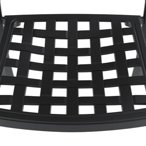 5-Piece Cast Aluminum Patio Furniture Set with Cushions