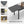 Patio Dining Expandable Table, Metal Aluminum Outdoor Table for 6-8 Person