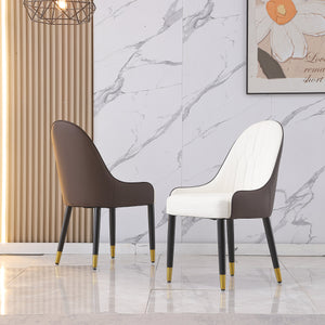 Dining Chair with PU Leather