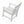 Patio Dining Chair with Armset Set of 2, Pure