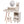 CRAZY ELF Stylish Vanity Table + Cushioned Stool