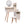 CRAZY ELF Stylish Vanity Table + Cushioned Stool