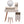 CRAZY ELF Stylish Vanity Table + Cushioned Stool