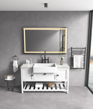 72 in. W x 36 in. H Bathroom Mirror