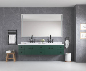 LED Bathroom Mirror 84" x 48" with Front and Backlight