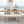 TOPMAX Farmhouse 82inch 6-Piece Extendable Dining Table Set