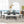TOPMAX Farmhouse 82-Inch 6-Piece Extendable Dining Table Set