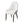 Modern Dining Chairs Set of 2 pcs Faux Leather and Metal