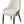 Modern Dining Chairs Set of 2 pcs Faux Leather and Metal
