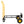 HT1006BK-YL Hand Truck Dual Purpose Cart