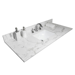 Montary 43x22 Bathroom Stone Vanity Top