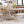 TOPMAX 6-Piece Wood Half Round Dining Table Set