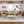 TOPMAX 6-Piece Wood Half Round Dining Table Set
