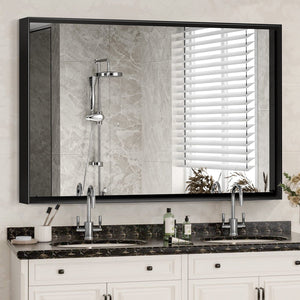 36x30 Inch Glossy Bathroom Mirror