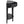 U-Style Modern Curved Console Table with 3 Drawers