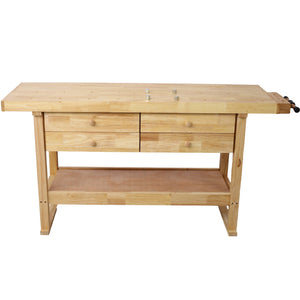 60in Workbench with 4 Drawers for Garage Workshop & Home