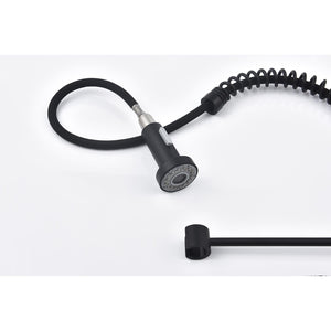 Pull Down Single Handle Spring Kitchen Faucet