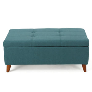 Tufted Ainsley Button Storage Ottoman Bench