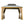 10'x12' Hardtop Gazebo with Wooden Coated Aluminum Frame and Double Steel Roof