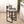 Gray Set of 2 Hand Weave Bar Stools with Back
